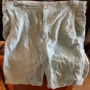 Buckle Black blue shorts